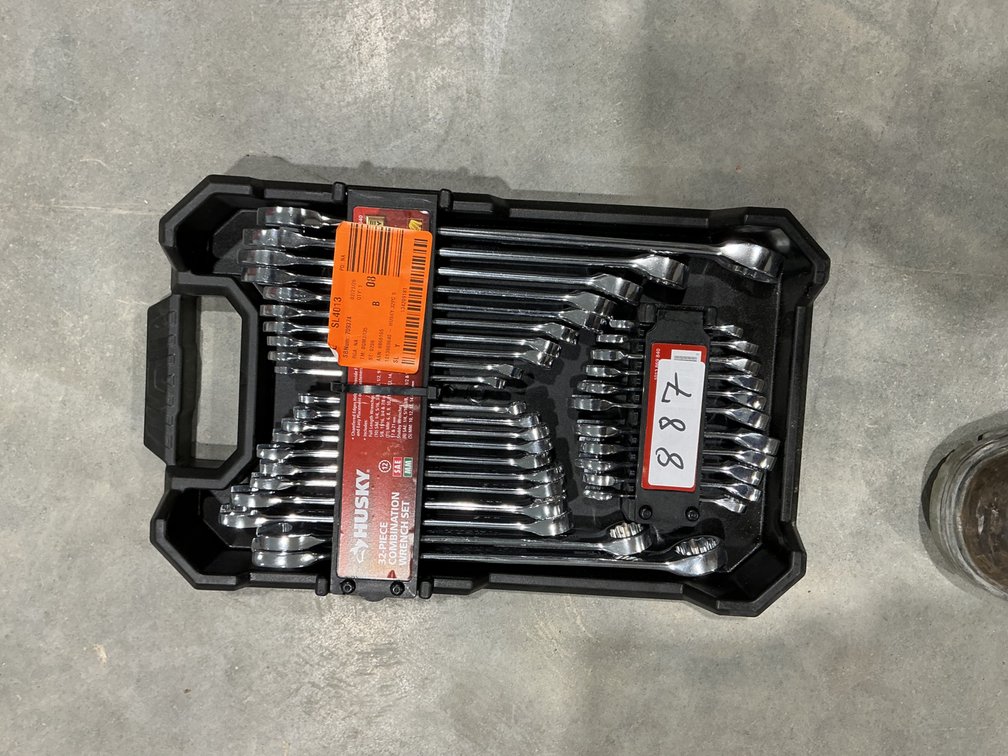 Husky 32pc Combination Wrench Set