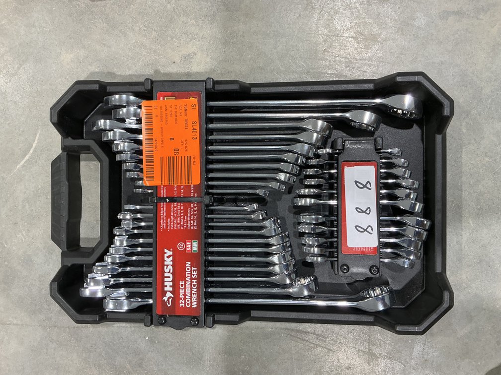 Husky 32pc Combination Wrench Set