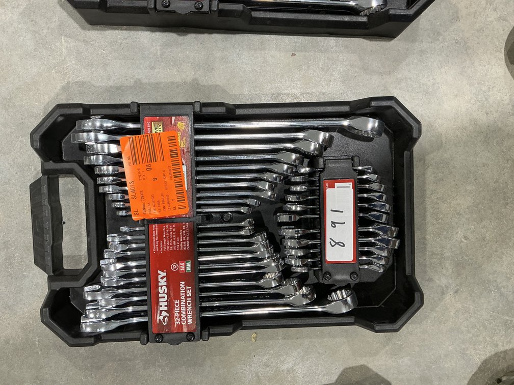 Husky 32pc Combination Wrench Set