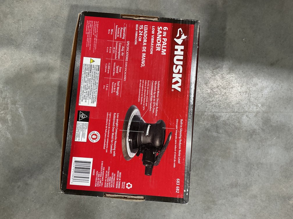 Husky 6" Palm Sander