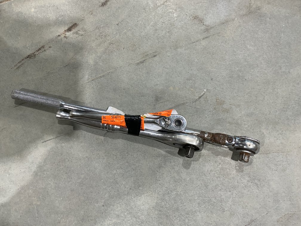 Husky 3pc Misc. Ratchet/Breaker Bar Set