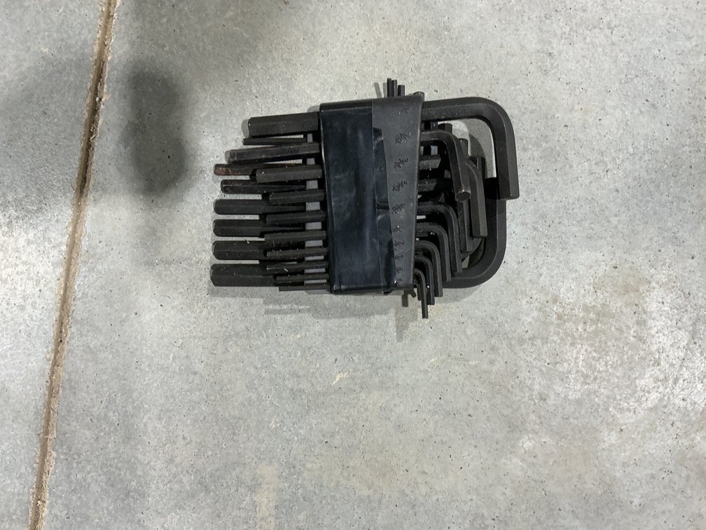Husky sae/mm Hex Wrench Set
