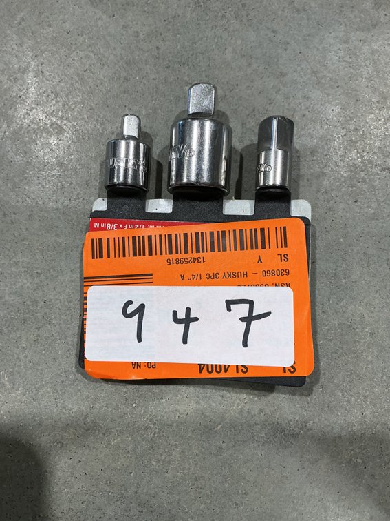 Husky 3pc Adapter Complete Set