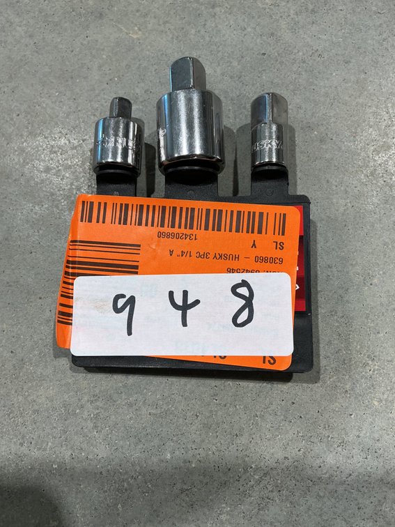 Husky 3pc Adapter Complete Set