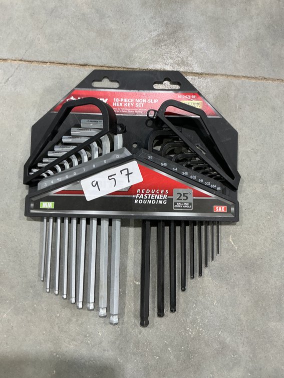 Husky 18pc Non-Slip Hex Wrench Set