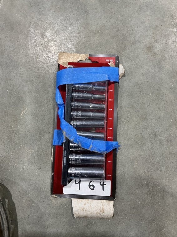 Husky 10pc 1/4" Standard Deep Socket Set