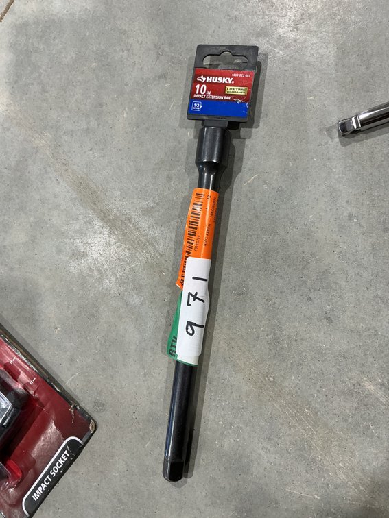 Husky 1/2" Impact Rated 10" Extension