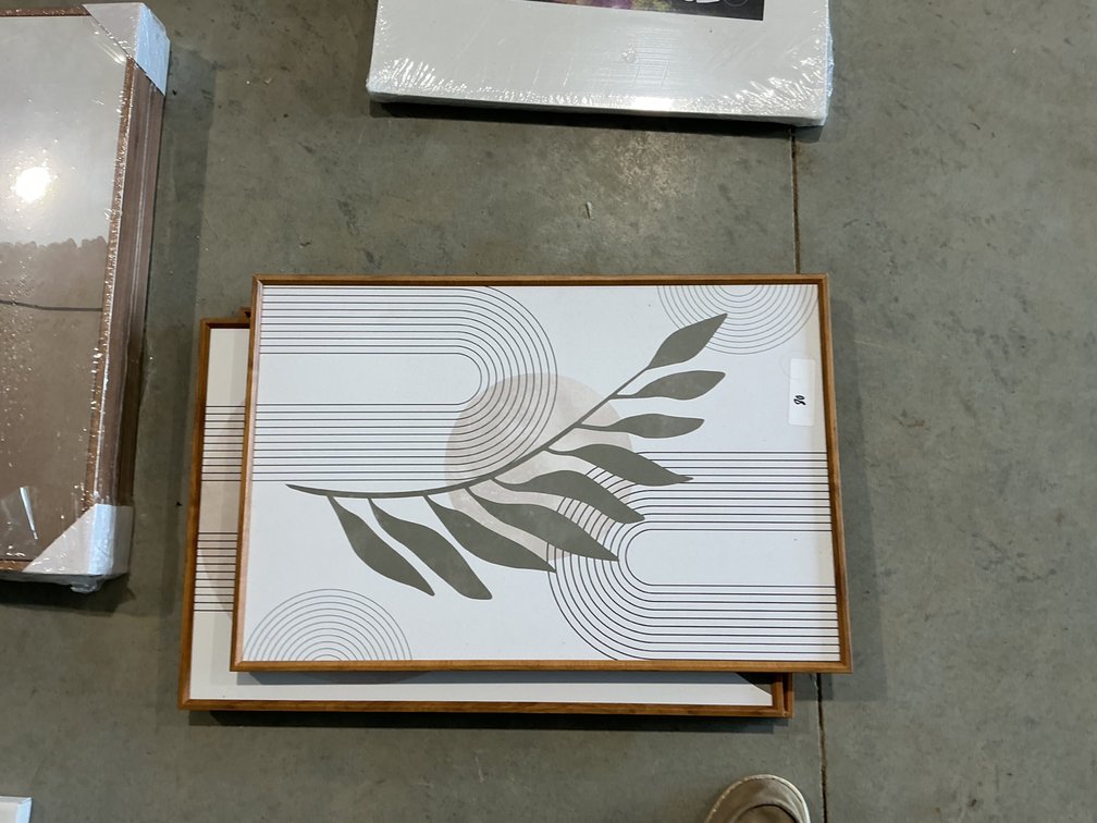 3x Wall Art