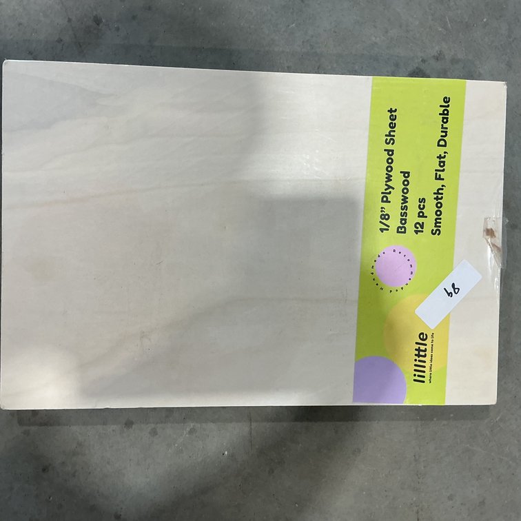 1/8" Plywood Sheets