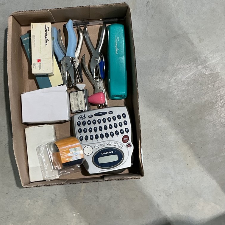 Box of Office Supplies