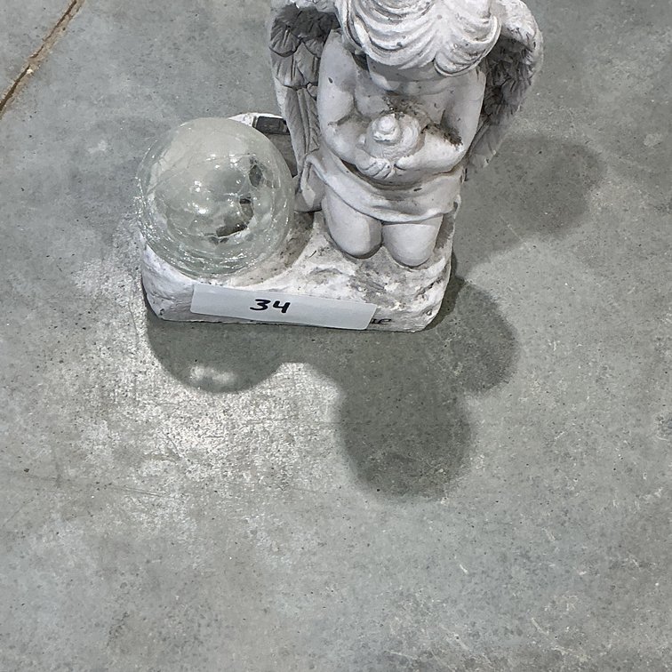 Solar Powered Garden Angel Statue