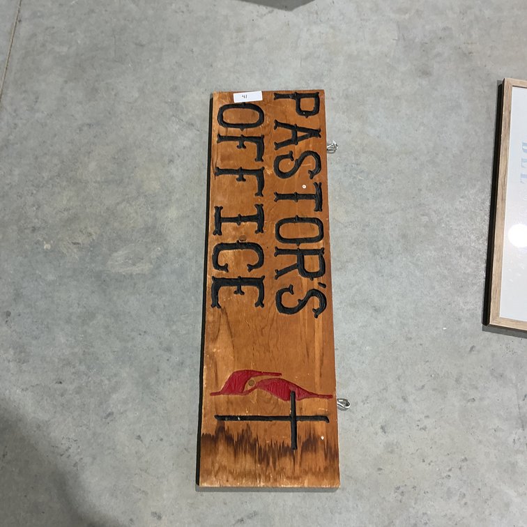 Hanging Sign