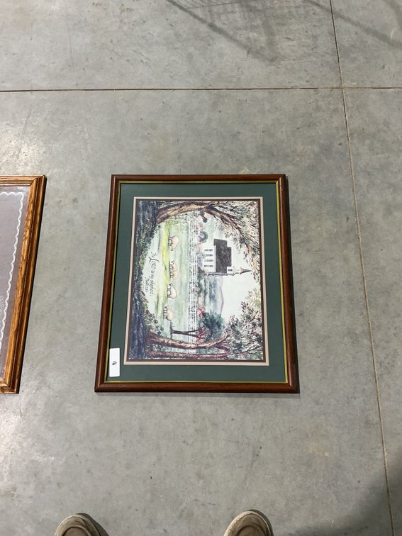Church Print in Frame