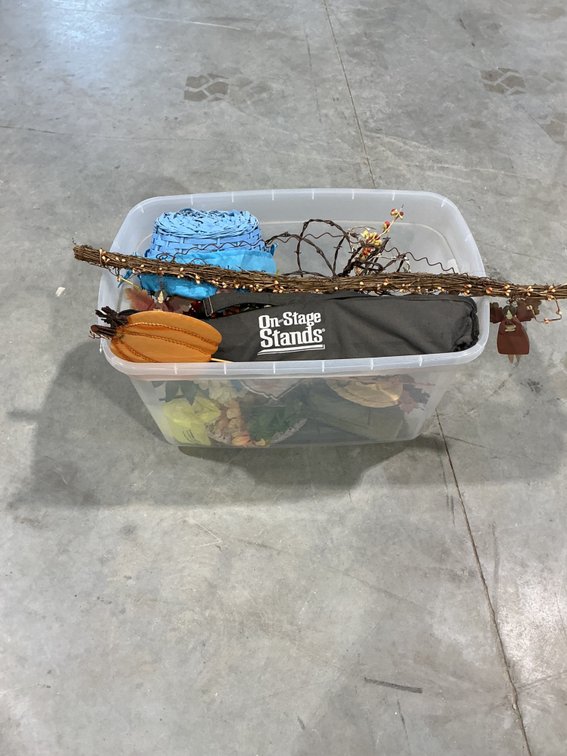 Tote of Fall Decor