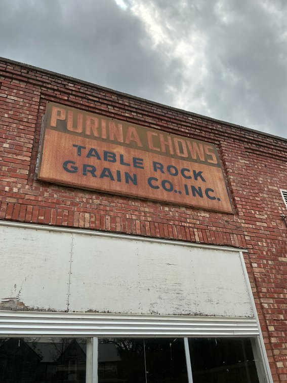 Table Rock Grain Co Sign