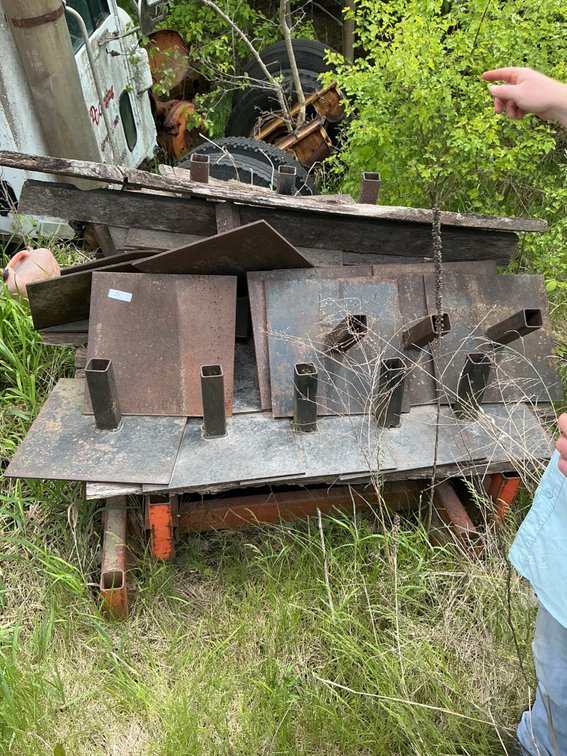 Steel Stands and Scrap