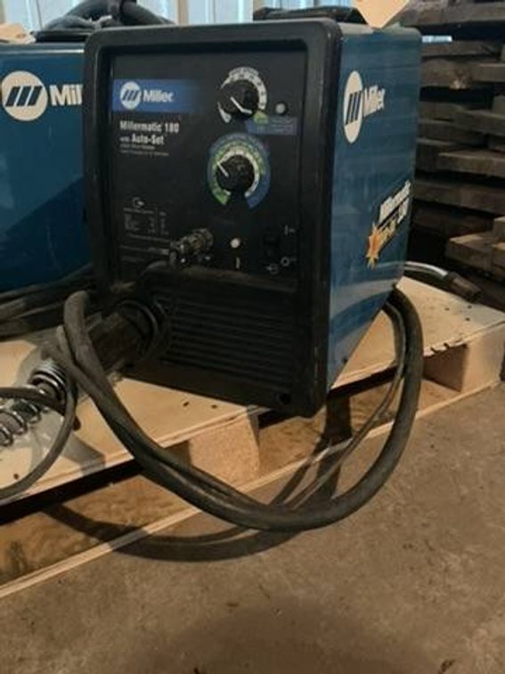 MillerMatic 180 Welder With Auto-Set, No Power Cord