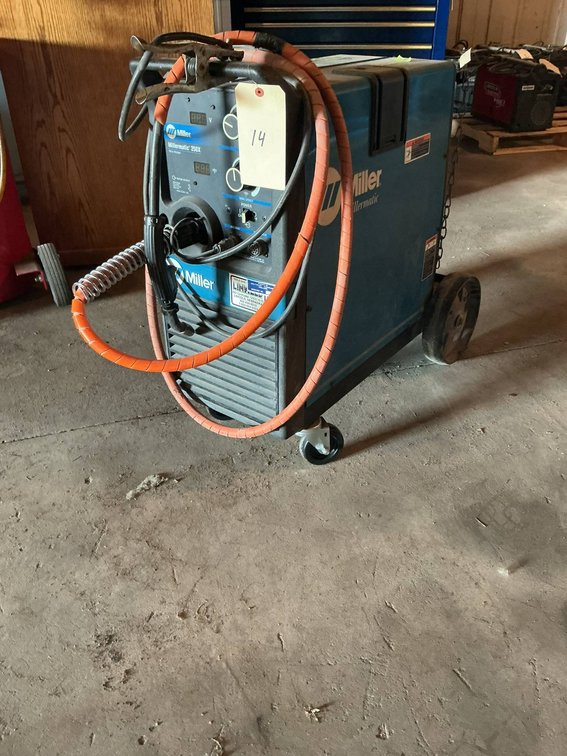 Miller Millermatic 250X Welder on Cart, No Cord or Tank