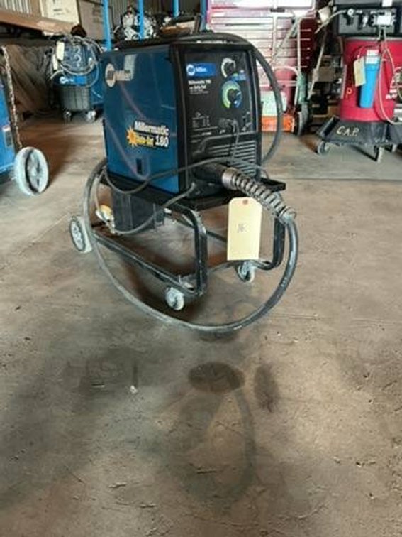 Miller Millermatic 180 Welder with Autoset, No power cord