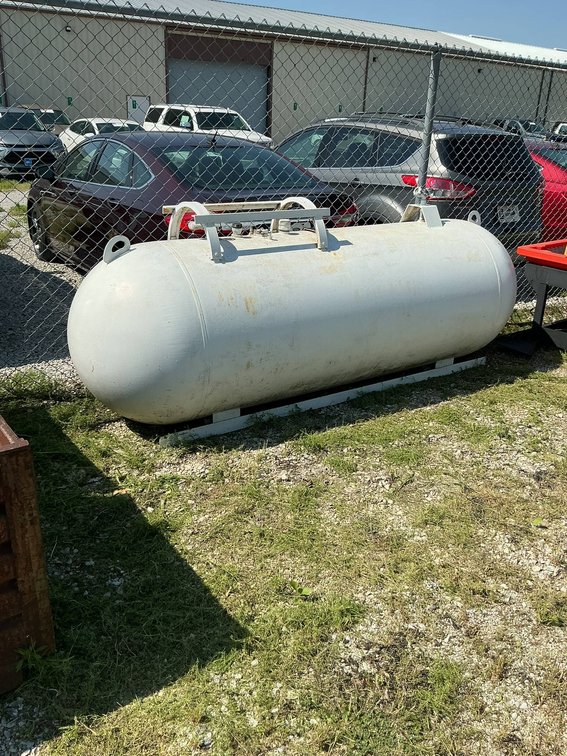 500-Pound Propane Tank