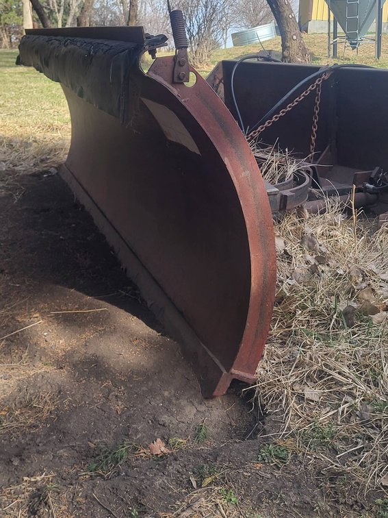 Western Pivoting Snow Plow with 9' Blade and Hydraulic Rotation
