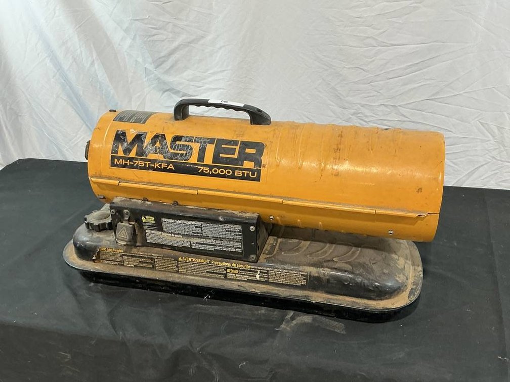Master Forced-Air Torpedo Heater