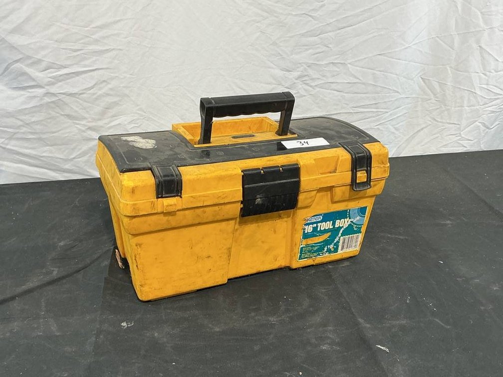 Keter 16-Inch Tool Box w/ Assorted Tools