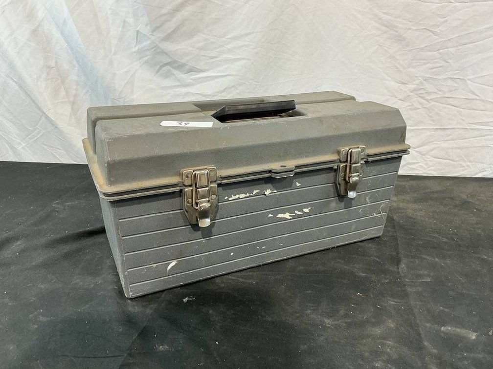 Tuff-Box Tool Box with Variety of Tools and Sockets