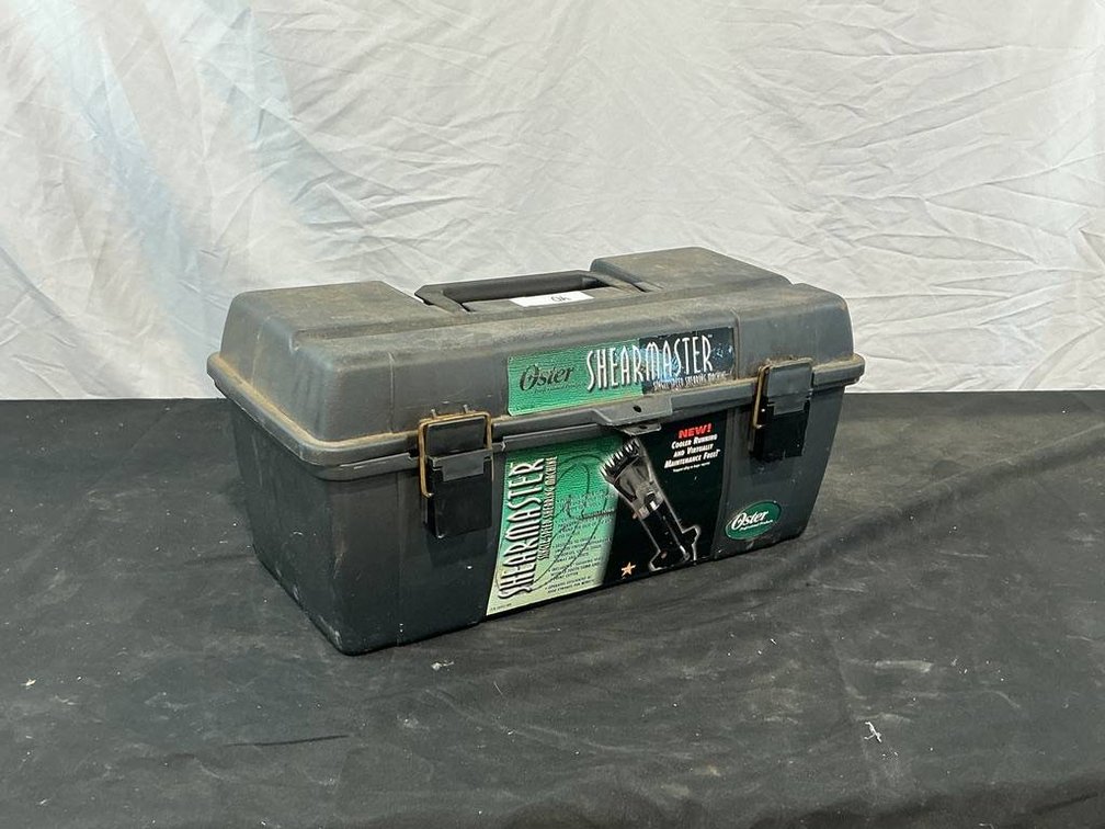 Oster Tool Box with Various Tools and Parts