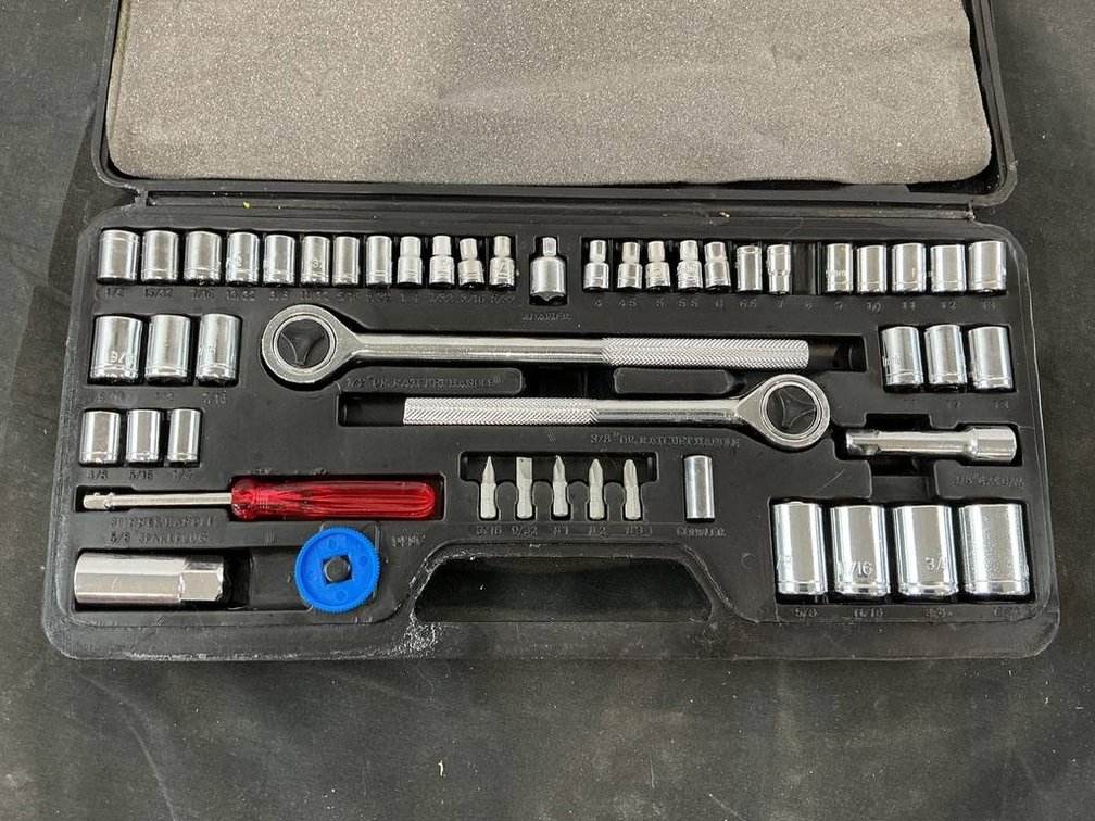 Performance Tool 52-Piece Drill Bit and Socket Set