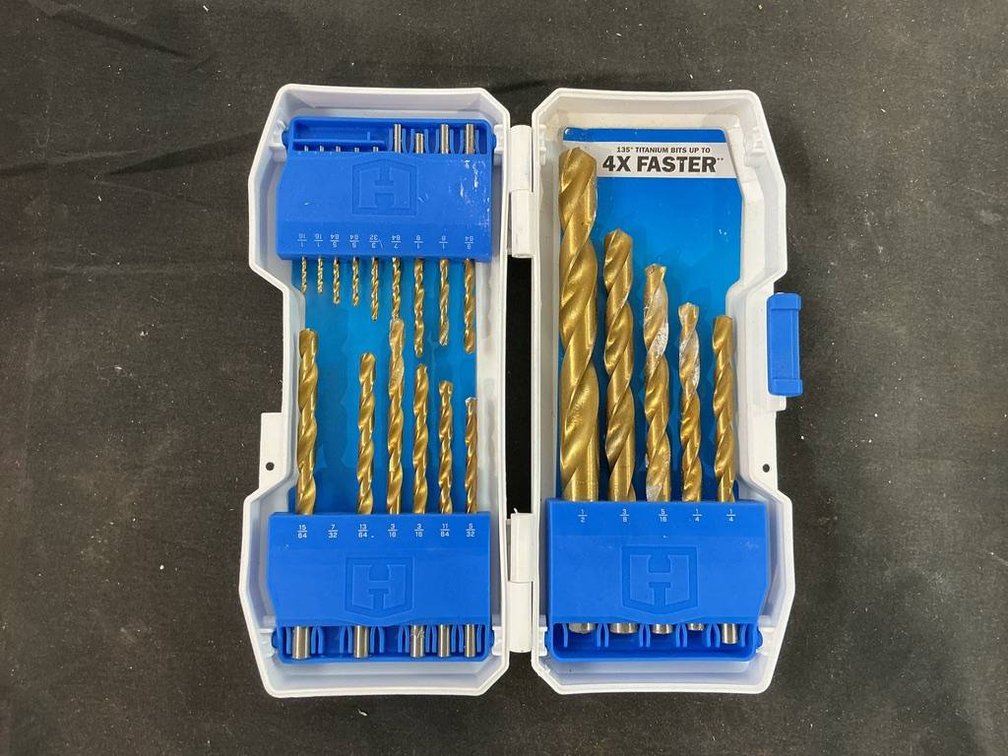 Hart Titanium Drill Bit Set