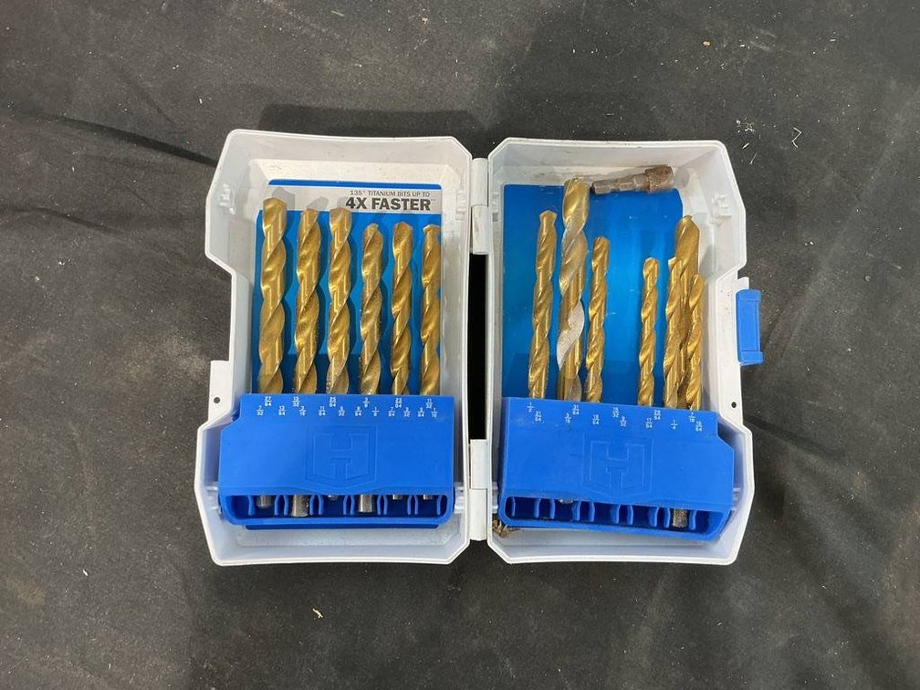 Hart Titanium Drill Bit Set