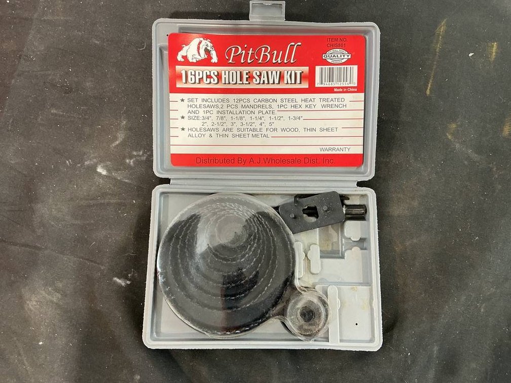 Pitbull Hole Saw Kit