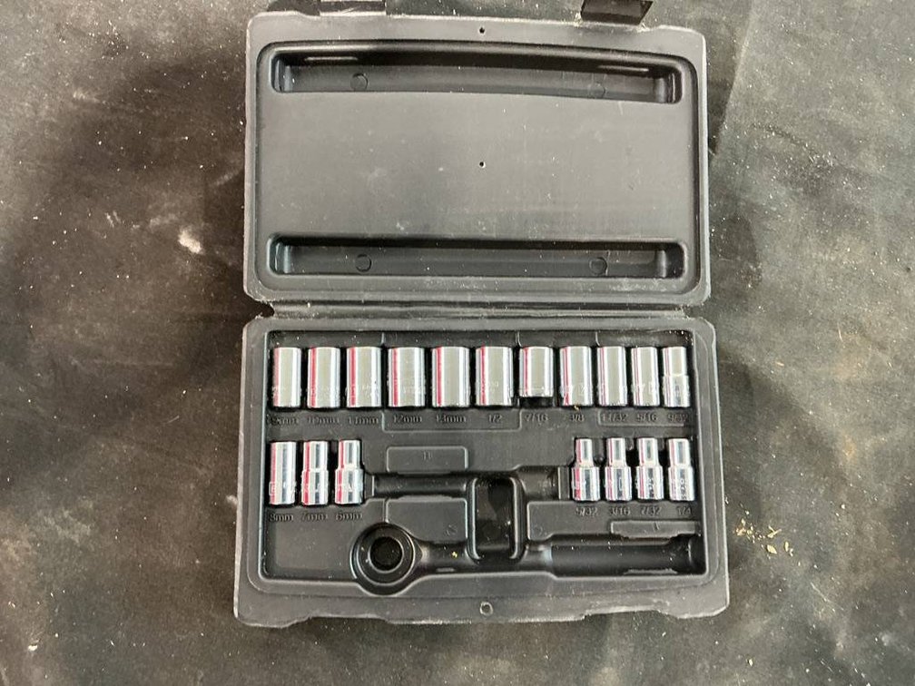 Stanley Socket Set 1/4" Drive