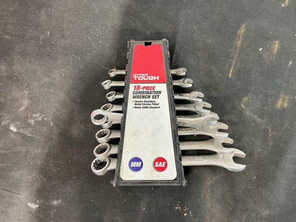 Hyper Tough Combination Wrench Set