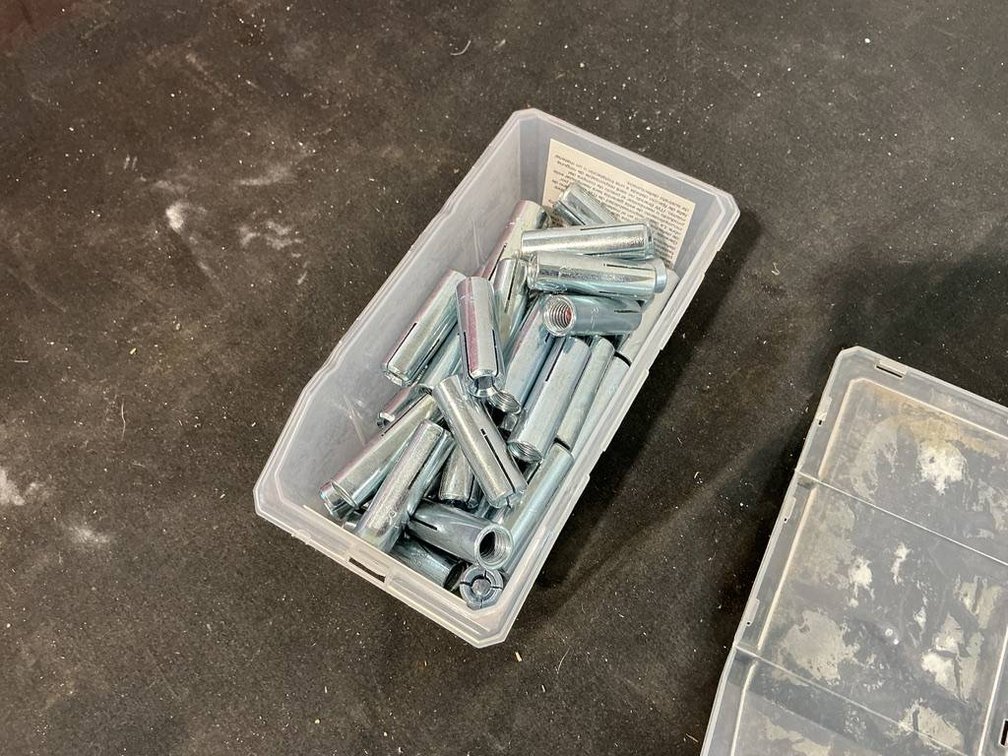50 Piece Red Head Drop-In Anchors