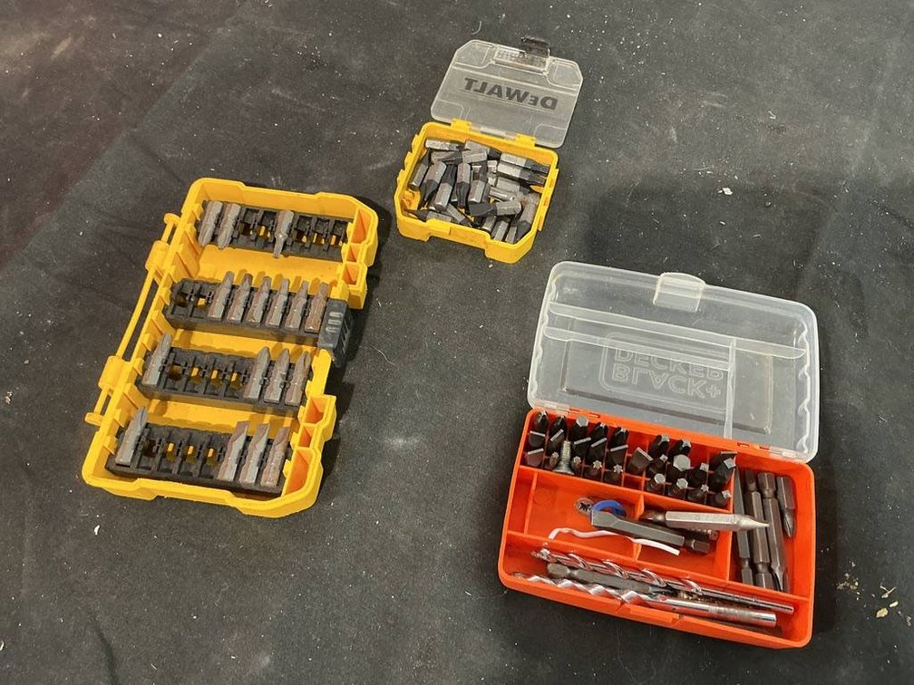 DeWalt and Black & Decker Drill Bits