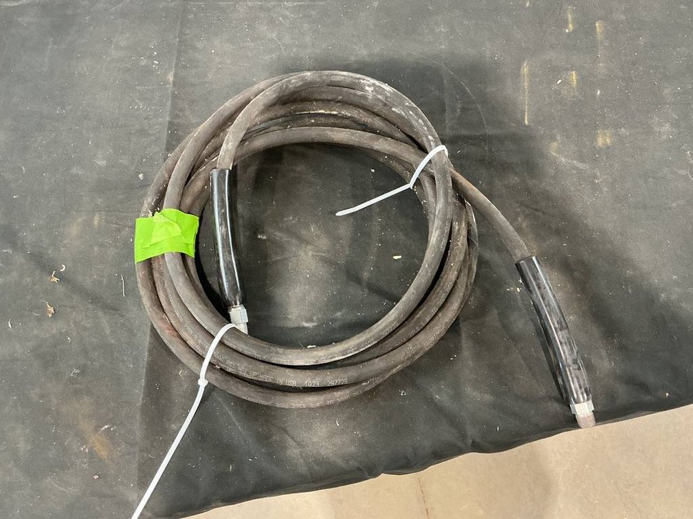 3/8" Black Pressure Washer Hose