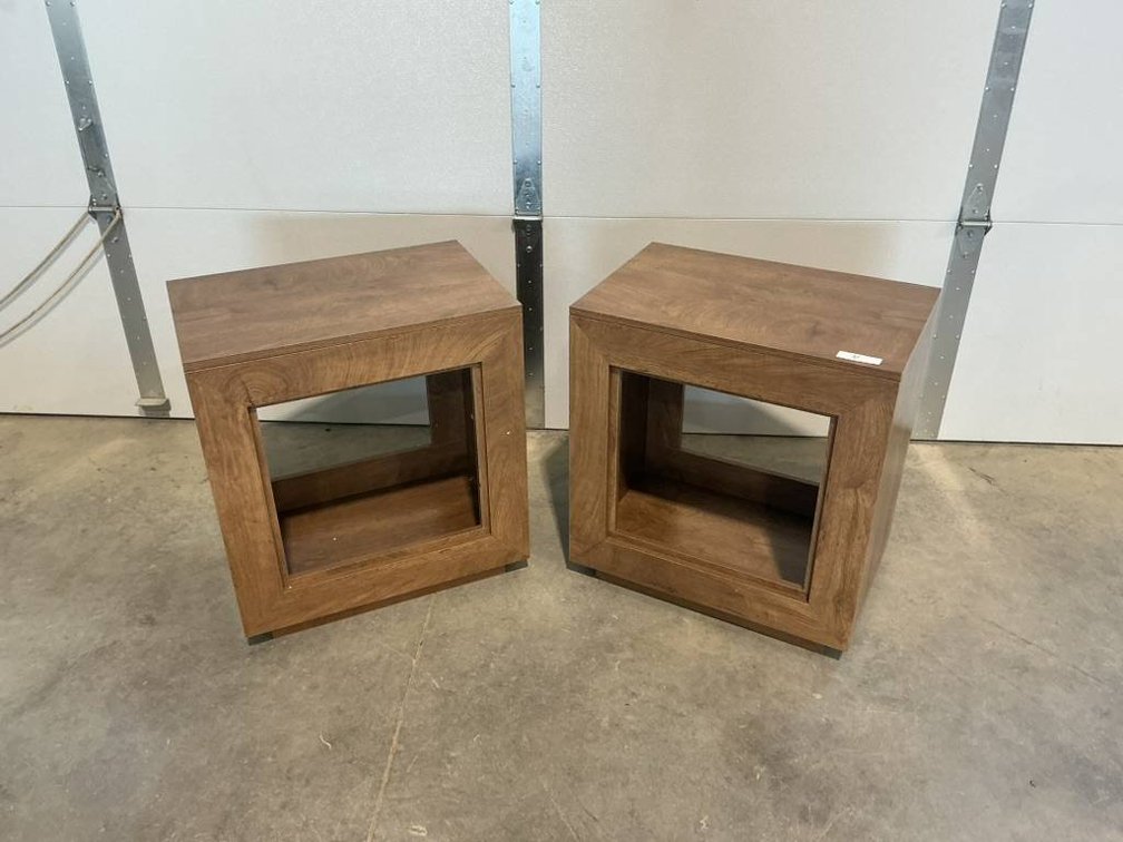 Open Square End Tables