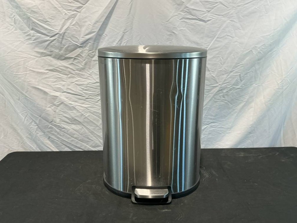 Stainless Steel Step-on Trash Can