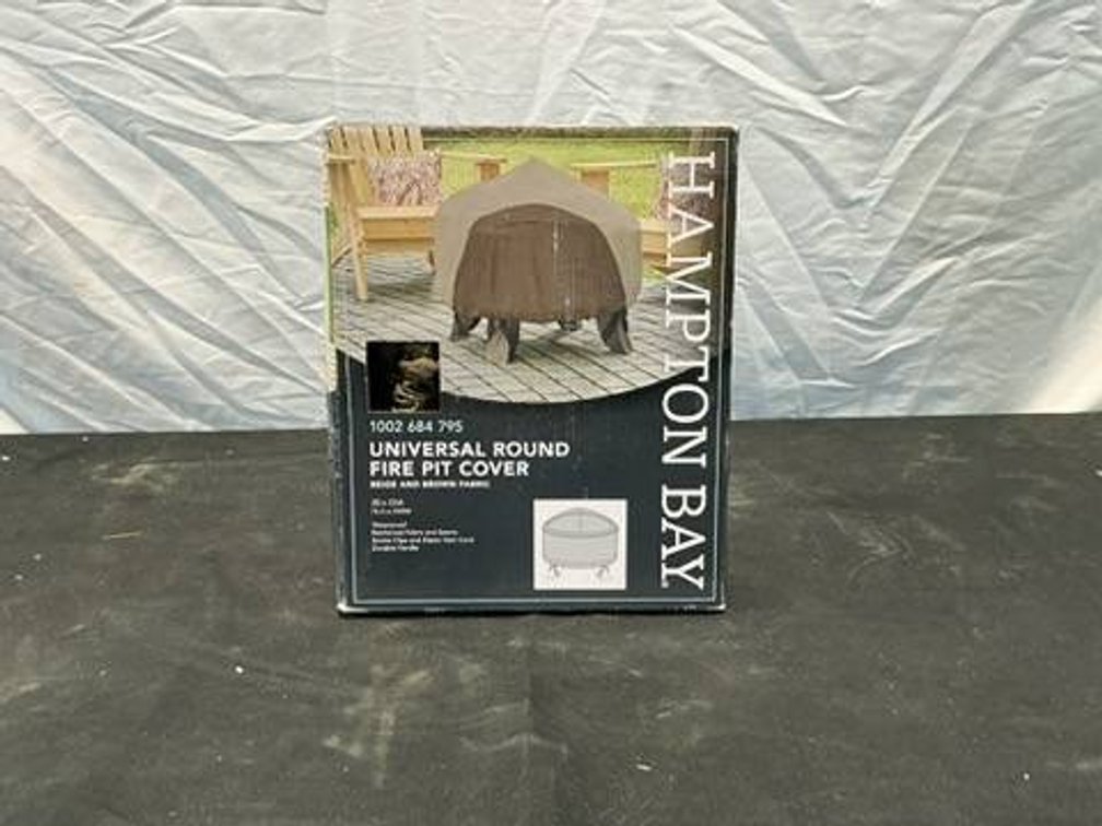 Hampton Bay Universal Round Fire Pit Cover