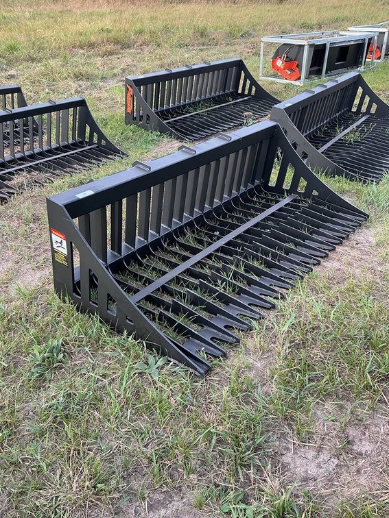 Unused Pabreak 64" Skeleton Skid Steer Bucket