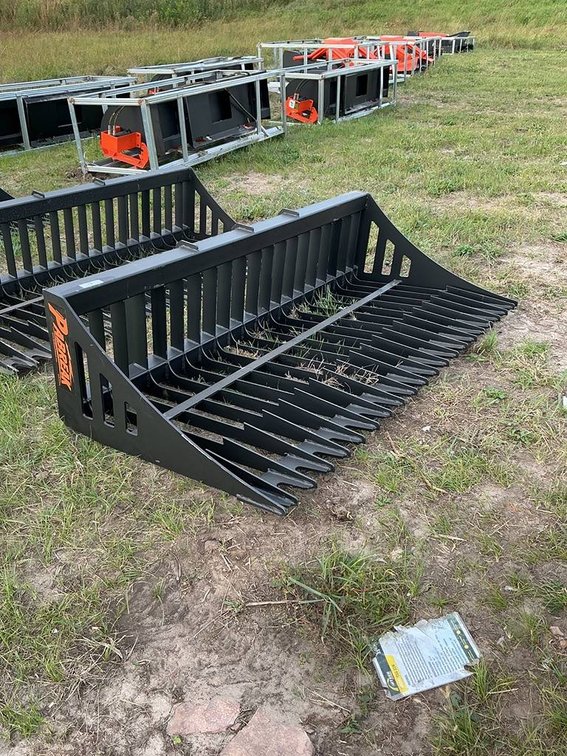 Unused Pabreak 72" Skeleton Skid Steer Bucket