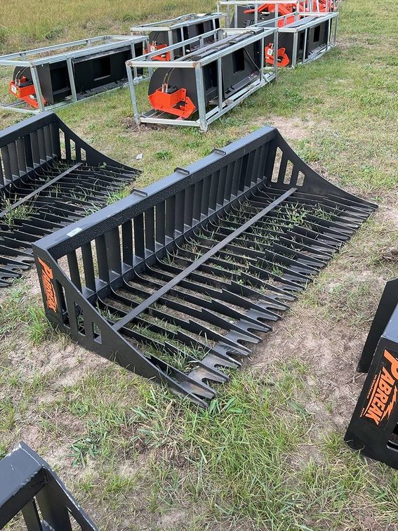 Unused Pabreak 80" Skeleton Skid Steer Bucket