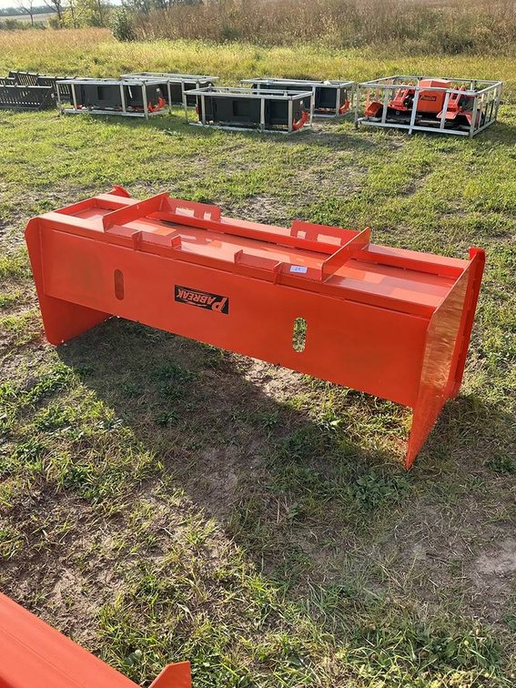 Unused Pabreak 82" Skid Steer Snow Pusher