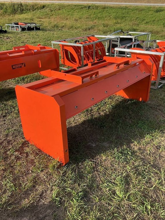 Unused Pabreak 82" Skid Steer Snow Pusher