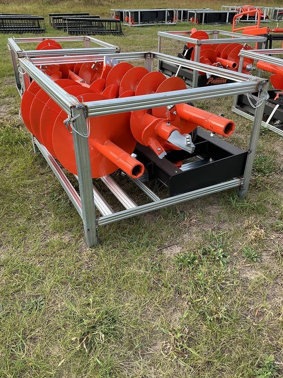 Unused Pabreak Skid Steer Drill Auger Kit