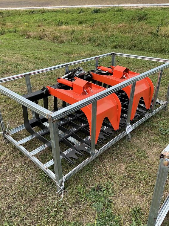 Unused Pabreak 72" Skid Steer Skeleton Grapple Bucket