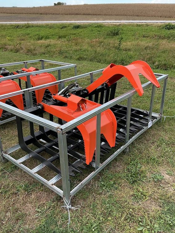 Unused Pabreak 72" Skid Steer Skeleton Grapple Bucket