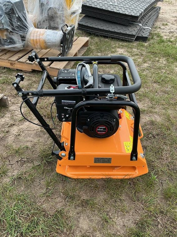 Unused Loncin 196cc Gasoline Walk Behind Vibratory Plate Compactor